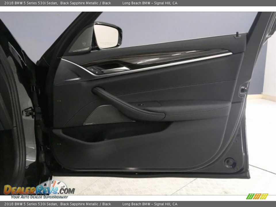 2018 BMW 5 Series 530i Sedan Black Sapphire Metallic / Black Photo #26