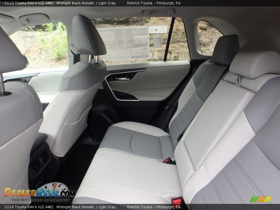 Rear Seat of 2019 Toyota RAV4 XLE AWD Photo #7