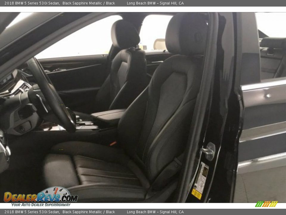 2018 BMW 5 Series 530i Sedan Black Sapphire Metallic / Black Photo #32