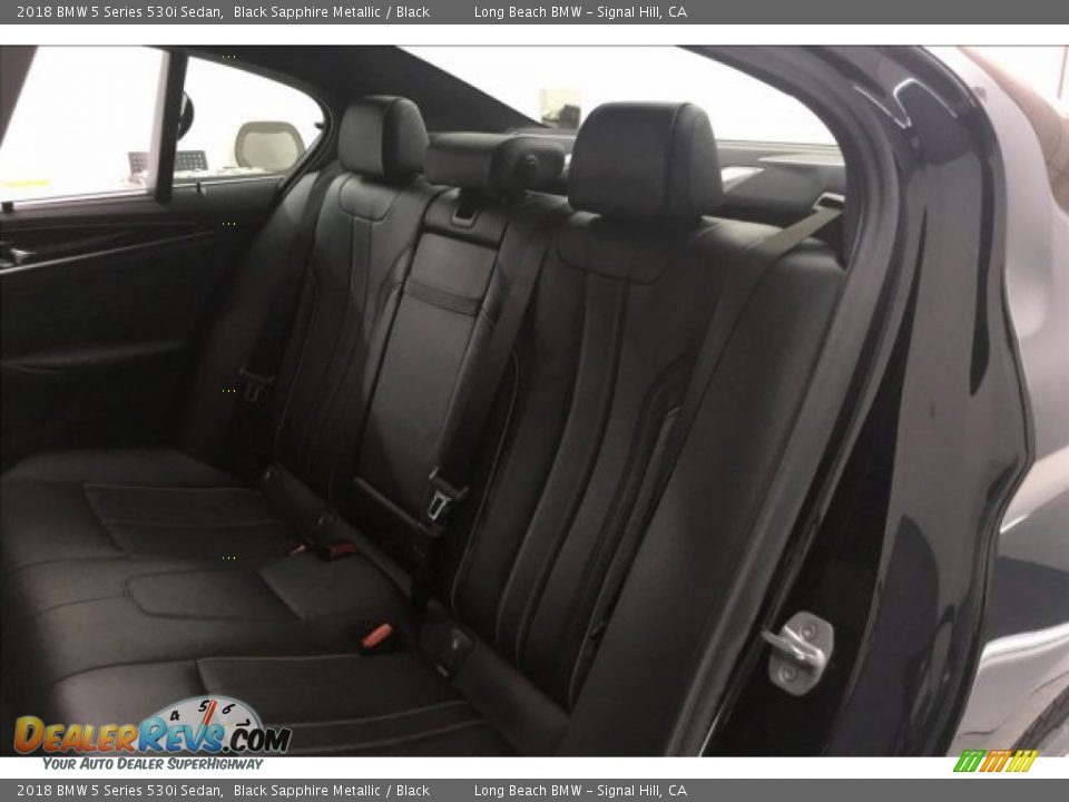 2018 BMW 5 Series 530i Sedan Black Sapphire Metallic / Black Photo #33