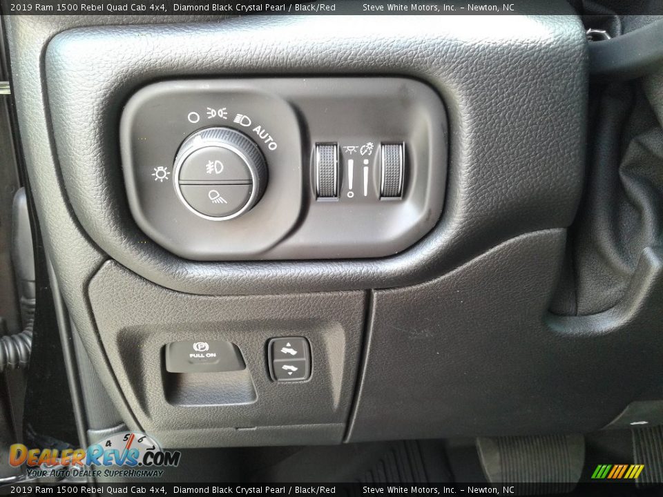 Controls of 2019 Ram 1500 Rebel Quad Cab 4x4 Photo #15