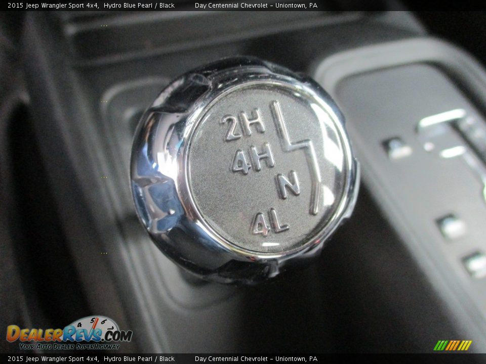 2015 Jeep Wrangler Sport 4x4 Hydro Blue Pearl / Black Photo #28