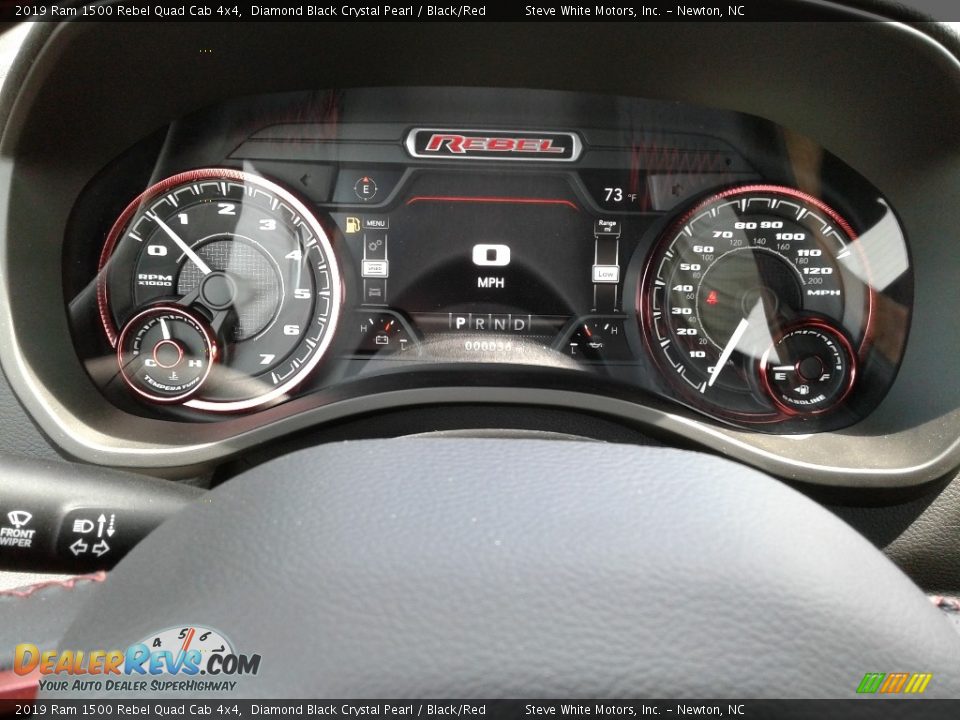 2019 Ram 1500 Rebel Quad Cab 4x4 Gauges Photo #19