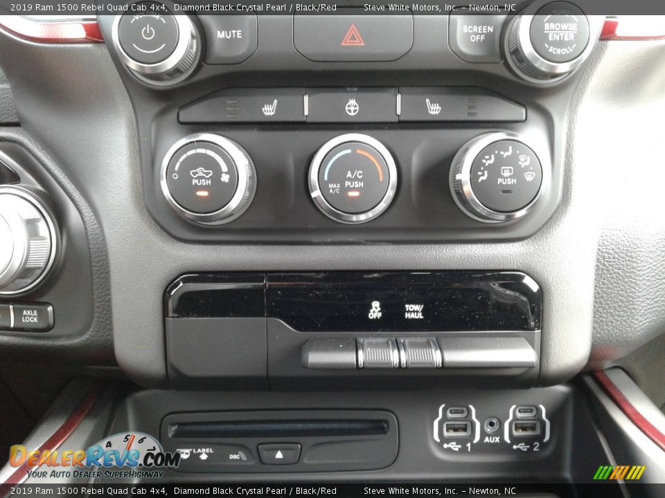 Controls of 2019 Ram 1500 Rebel Quad Cab 4x4 Photo #26