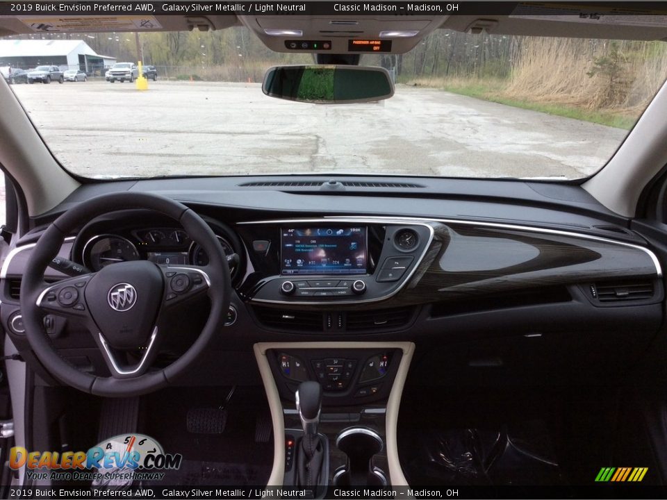 2019 Buick Envision Preferred AWD Galaxy Silver Metallic / Light Neutral Photo #11