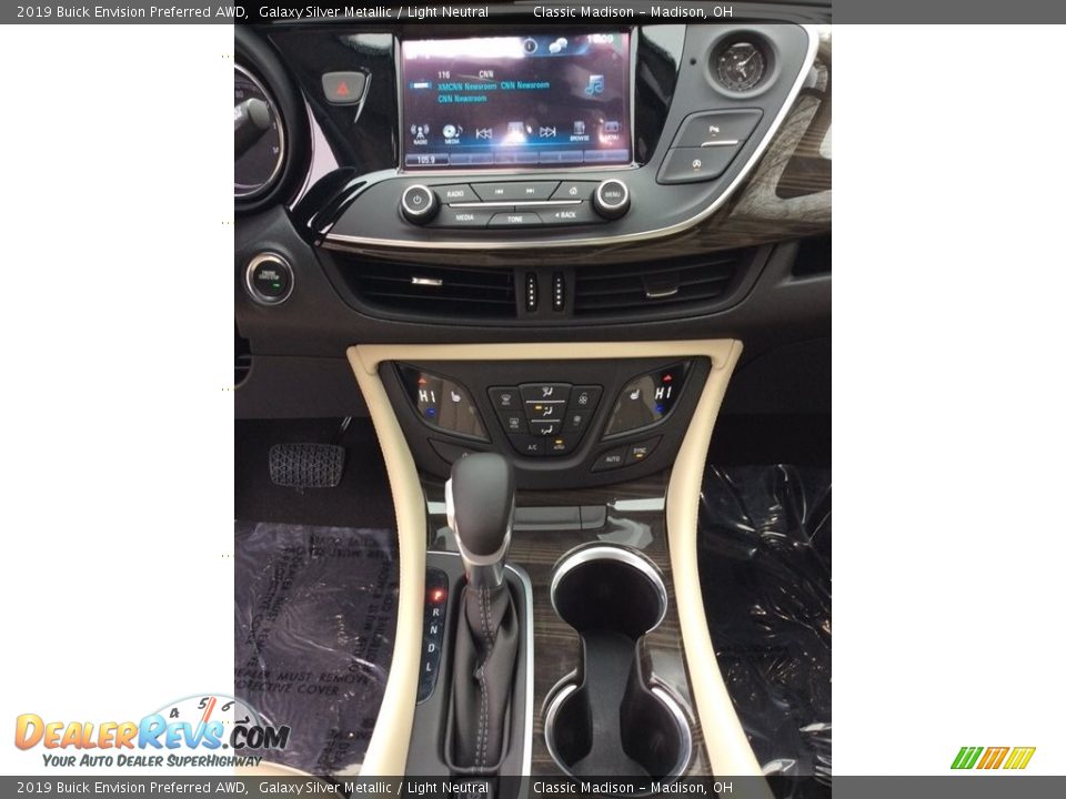 2019 Buick Envision Preferred AWD Galaxy Silver Metallic / Light Neutral Photo #13