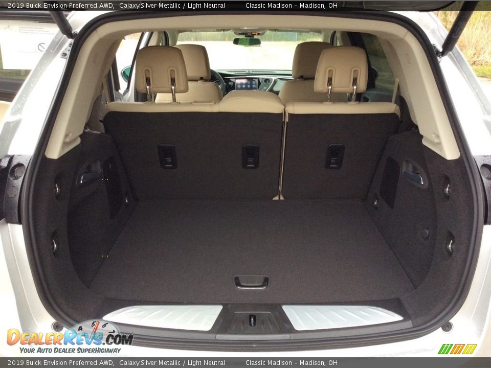 2019 Buick Envision Preferred AWD Galaxy Silver Metallic / Light Neutral Photo #21