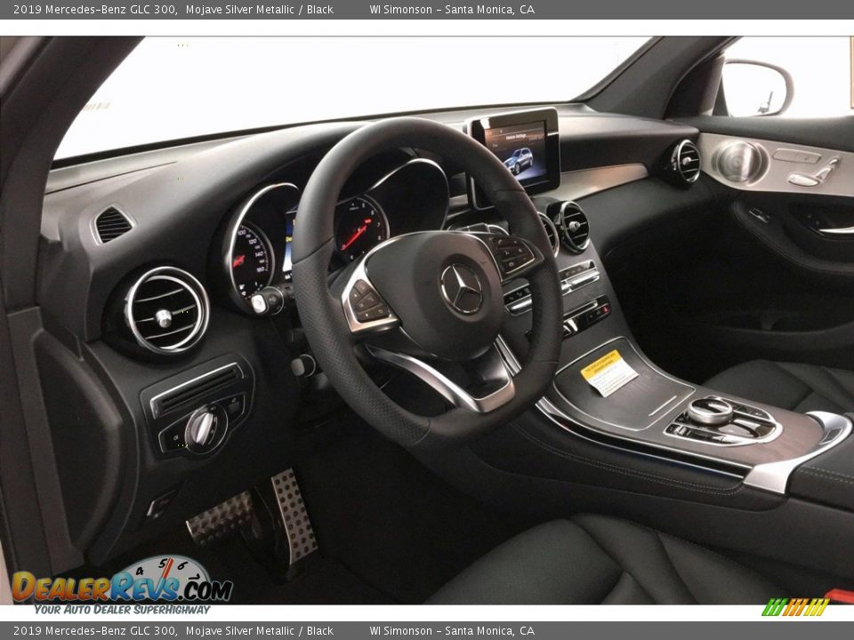 2019 Mercedes-Benz GLC 300 Mojave Silver Metallic / Black Photo #4