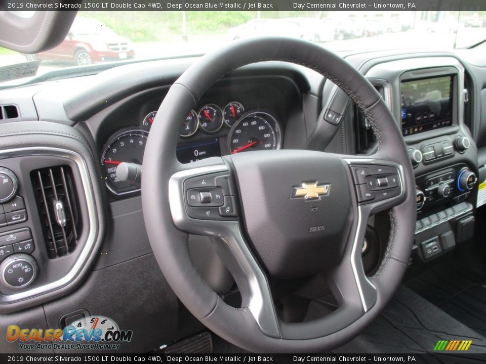 2019 Chevrolet Silverado 1500 LT Double Cab 4WD Steering Wheel Photo #14