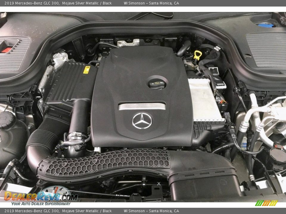 2019 Mercedes-Benz GLC 300 Mojave Silver Metallic / Black Photo #8