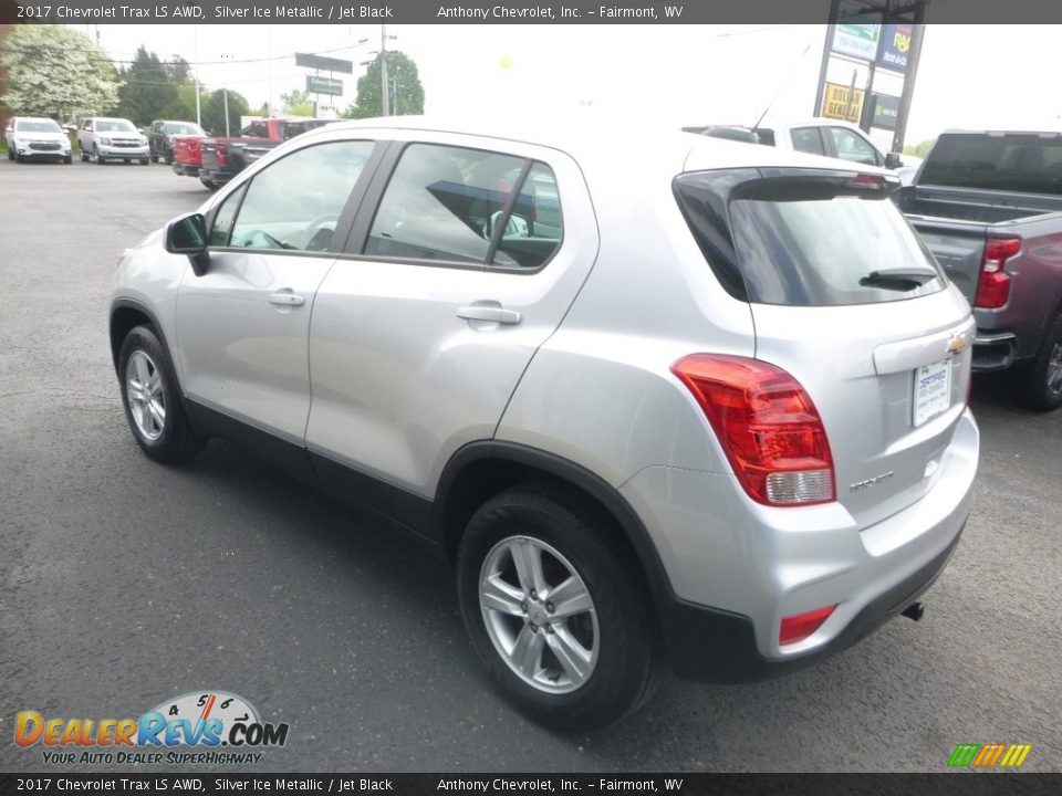 2017 Chevrolet Trax LS AWD Silver Ice Metallic / Jet Black Photo #6