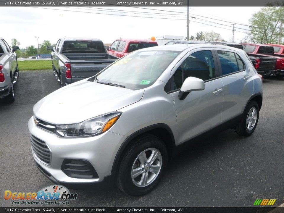 2017 Chevrolet Trax LS AWD Silver Ice Metallic / Jet Black Photo #8