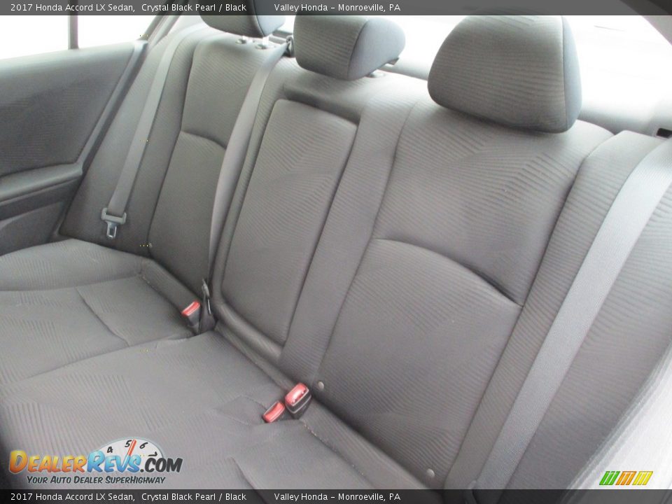2017 Honda Accord LX Sedan Crystal Black Pearl / Black Photo #11