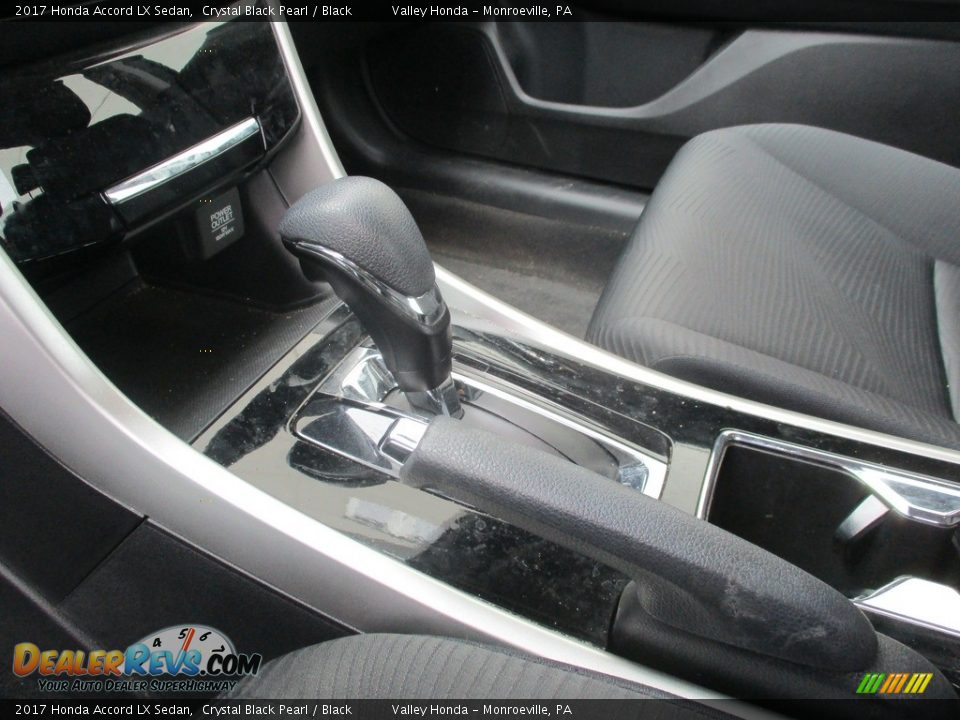 2017 Honda Accord LX Sedan Crystal Black Pearl / Black Photo #13