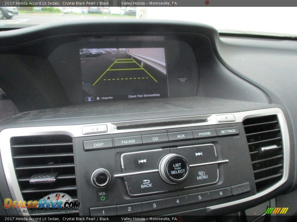 2017 Honda Accord LX Sedan Crystal Black Pearl / Black Photo #15