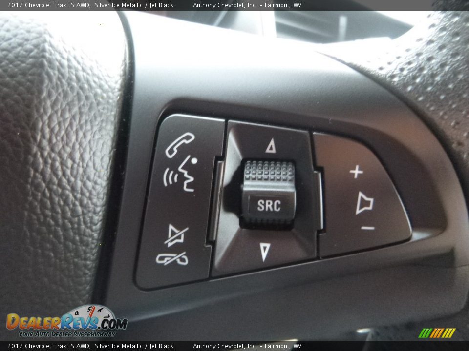 2017 Chevrolet Trax LS AWD Silver Ice Metallic / Jet Black Photo #19