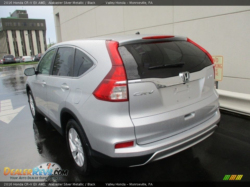2016 Honda CR-V EX AWD Alabaster Silver Metallic / Black Photo #3