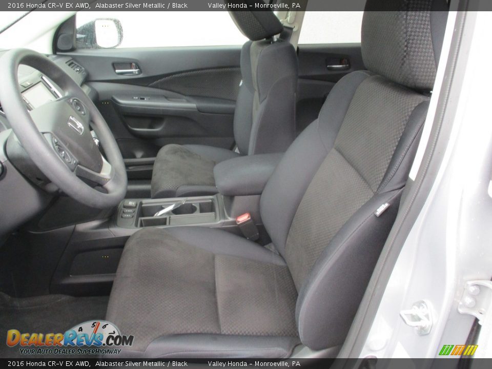 2016 Honda CR-V EX AWD Alabaster Silver Metallic / Black Photo #10