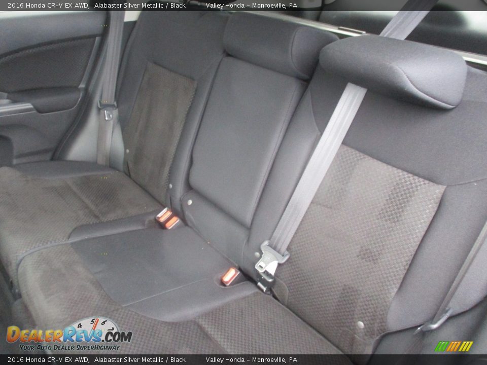 2016 Honda CR-V EX AWD Alabaster Silver Metallic / Black Photo #11