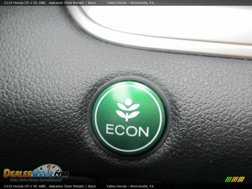 2016 Honda CR-V EX AWD Alabaster Silver Metallic / Black Photo #17