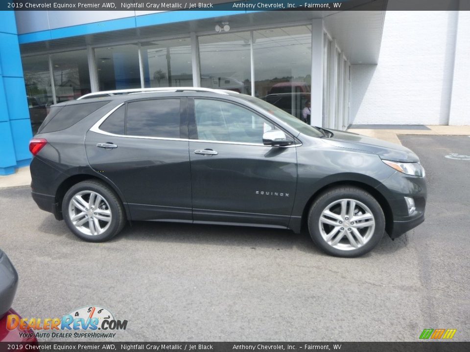 2019 Chevrolet Equinox Premier AWD Nightfall Gray Metallic / Jet Black Photo #3