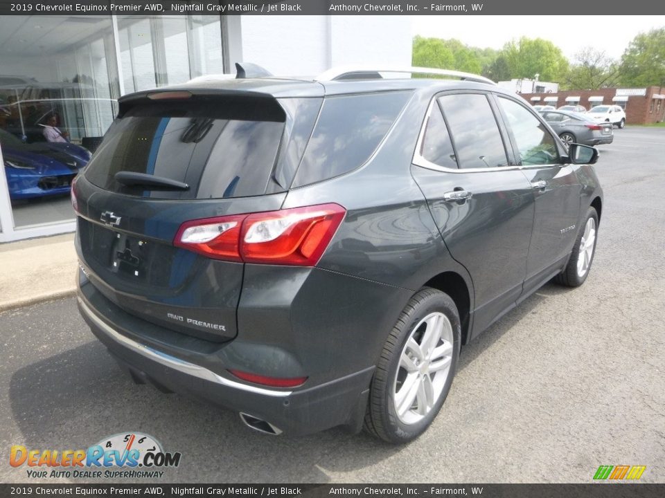 2019 Chevrolet Equinox Premier AWD Nightfall Gray Metallic / Jet Black Photo #4