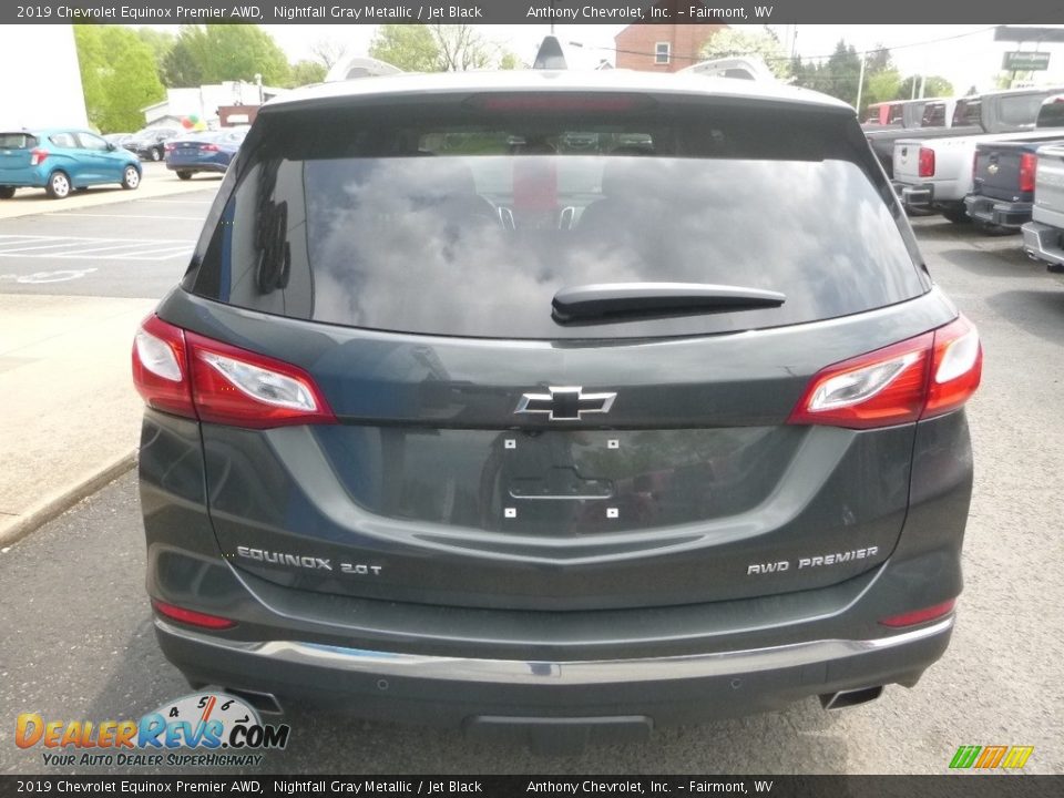 2019 Chevrolet Equinox Premier AWD Nightfall Gray Metallic / Jet Black Photo #5