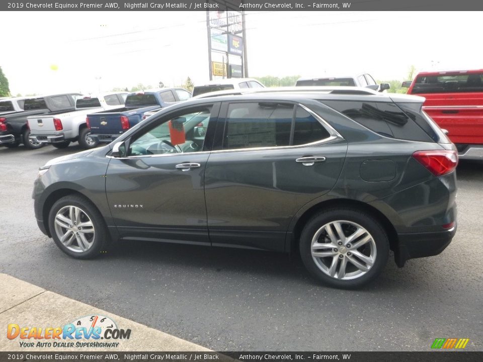 2019 Chevrolet Equinox Premier AWD Nightfall Gray Metallic / Jet Black Photo #7