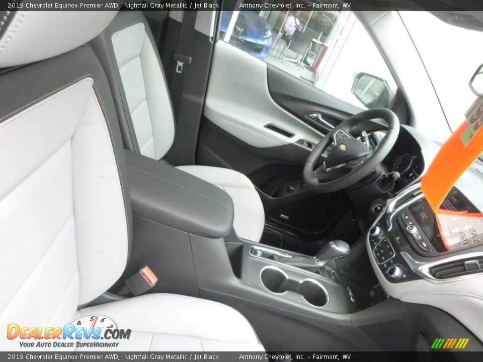 2019 Chevrolet Equinox Premier AWD Nightfall Gray Metallic / Jet Black Photo #10
