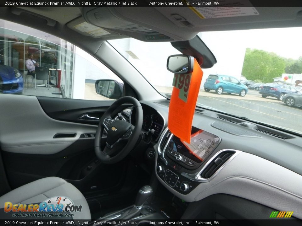 2019 Chevrolet Equinox Premier AWD Nightfall Gray Metallic / Jet Black Photo #11