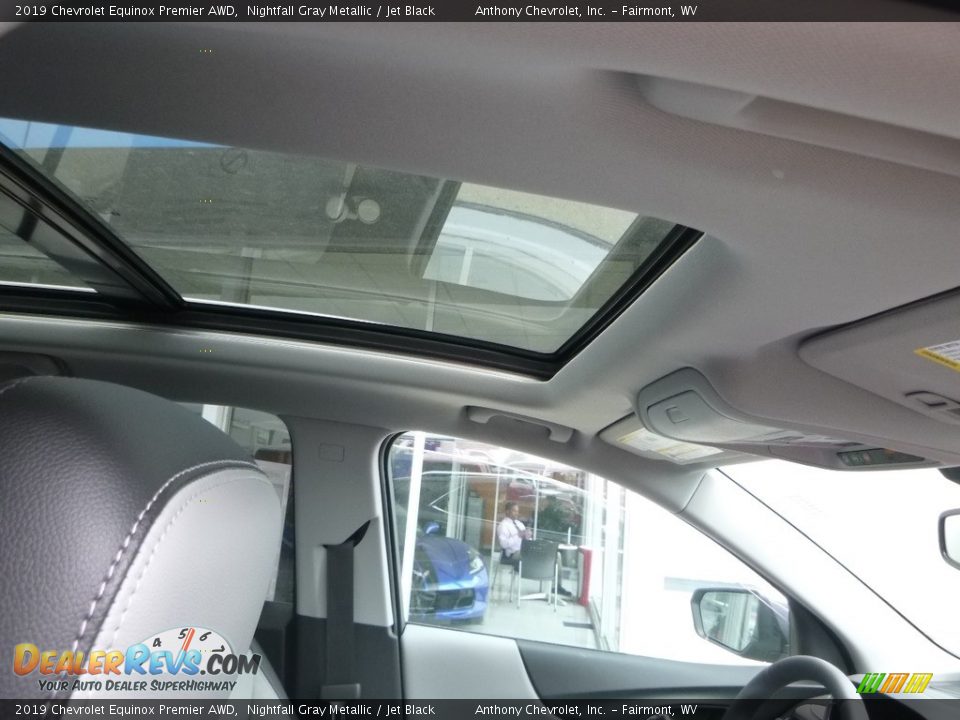 2019 Chevrolet Equinox Premier AWD Nightfall Gray Metallic / Jet Black Photo #12