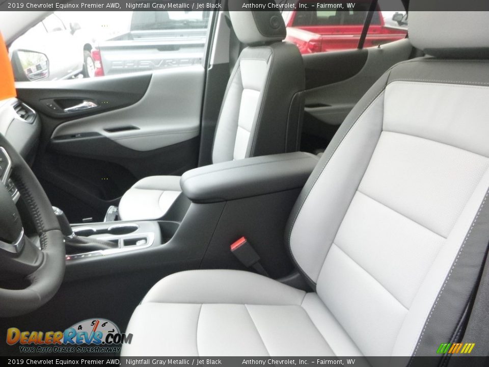 2019 Chevrolet Equinox Premier AWD Nightfall Gray Metallic / Jet Black Photo #14