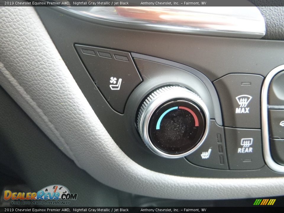 2019 Chevrolet Equinox Premier AWD Nightfall Gray Metallic / Jet Black Photo #19