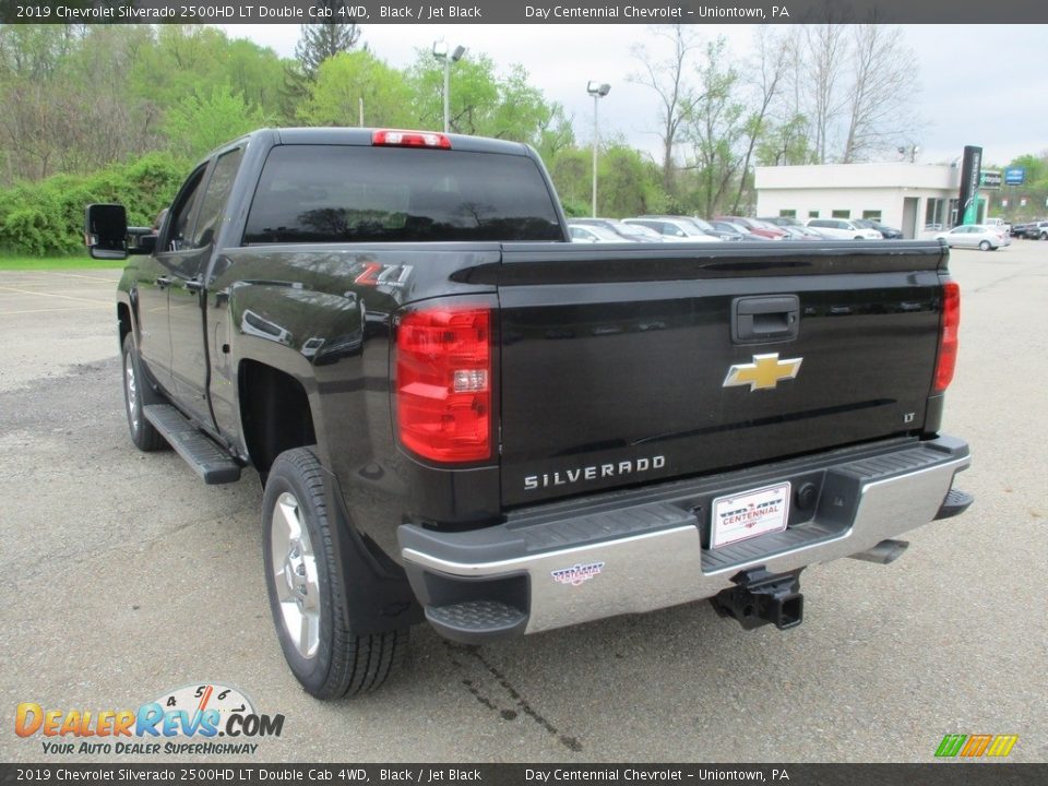2019 Chevrolet Silverado 2500HD LT Double Cab 4WD Black / Jet Black Photo #3
