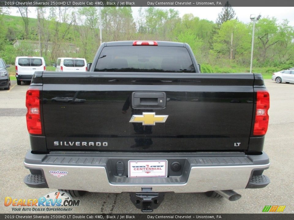 2019 Chevrolet Silverado 2500HD LT Double Cab 4WD Black / Jet Black Photo #4