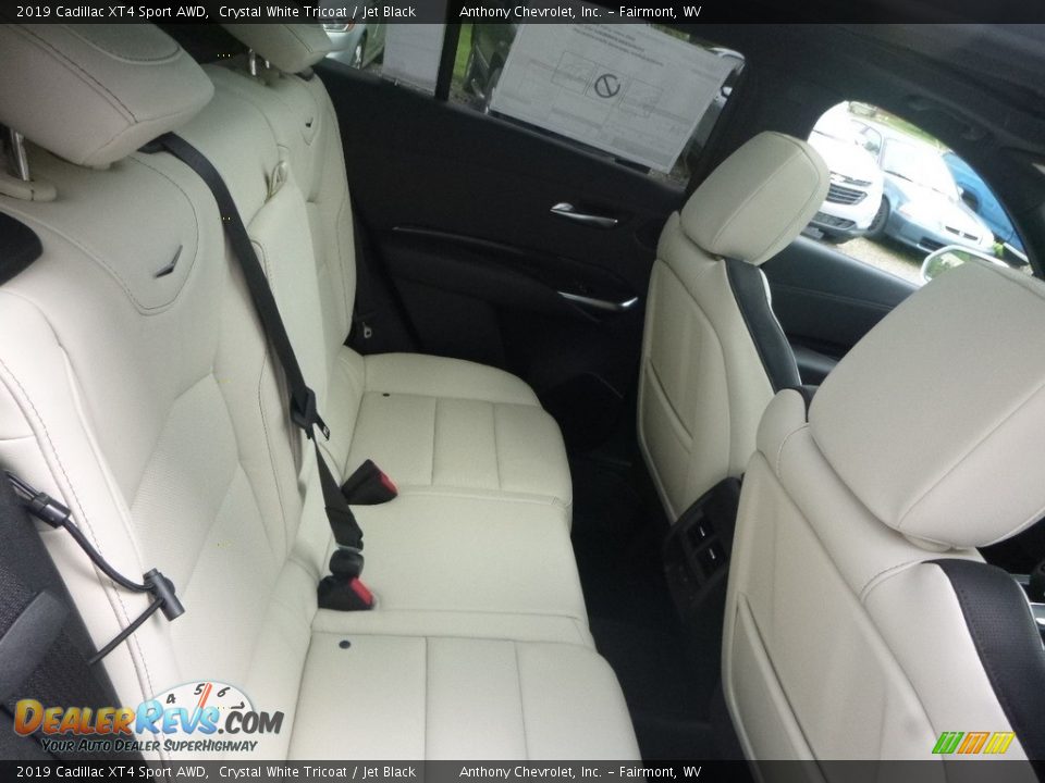 2019 Cadillac XT4 Sport AWD Crystal White Tricoat / Jet Black Photo #8