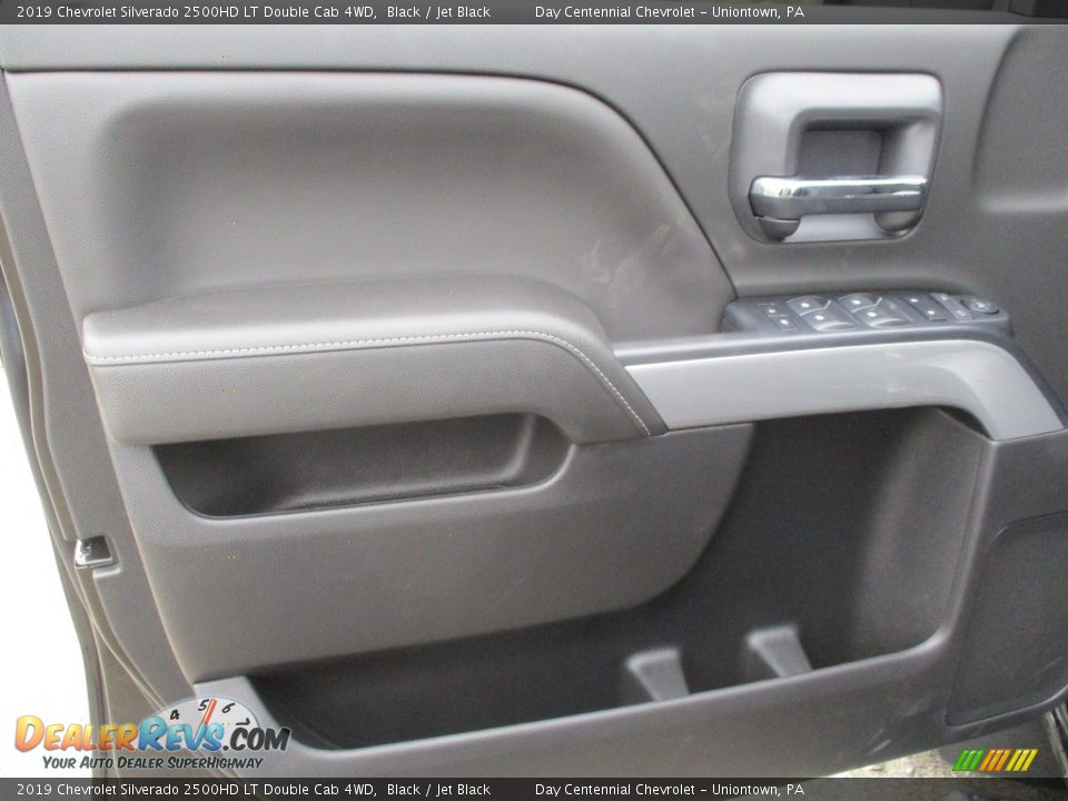 2019 Chevrolet Silverado 2500HD LT Double Cab 4WD Black / Jet Black Photo #11