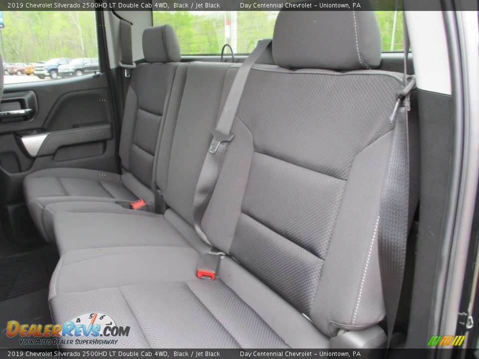 2019 Chevrolet Silverado 2500HD LT Double Cab 4WD Black / Jet Black Photo #13