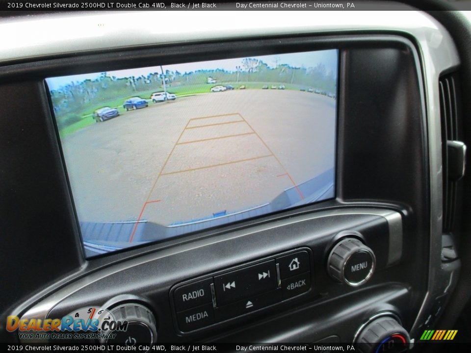 2019 Chevrolet Silverado 2500HD LT Double Cab 4WD Black / Jet Black Photo #16