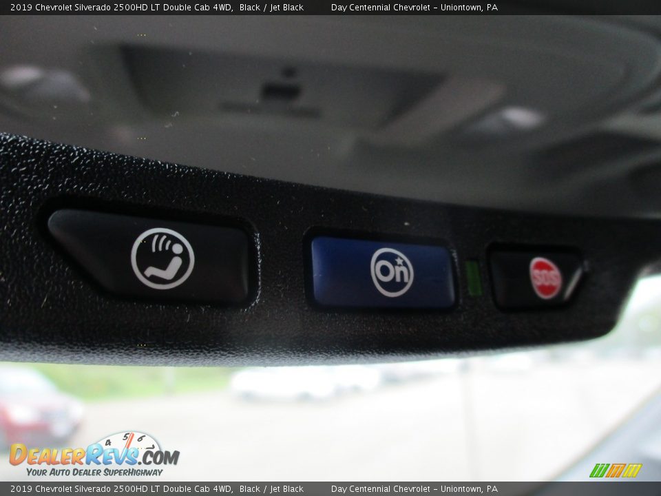 2019 Chevrolet Silverado 2500HD LT Double Cab 4WD Black / Jet Black Photo #18
