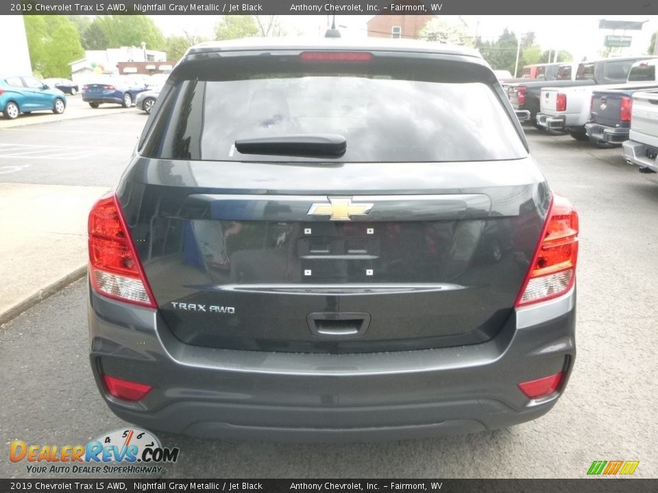 2019 Chevrolet Trax LS AWD Nightfall Gray Metallic / Jet Black Photo #5