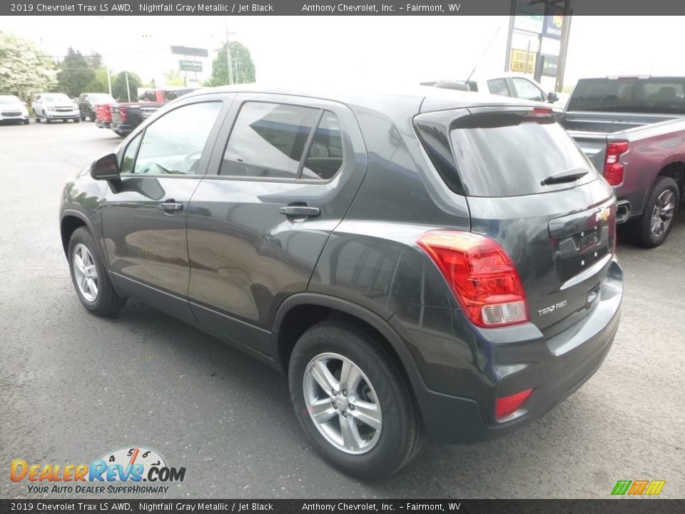 2019 Chevrolet Trax LS AWD Nightfall Gray Metallic / Jet Black Photo #6
