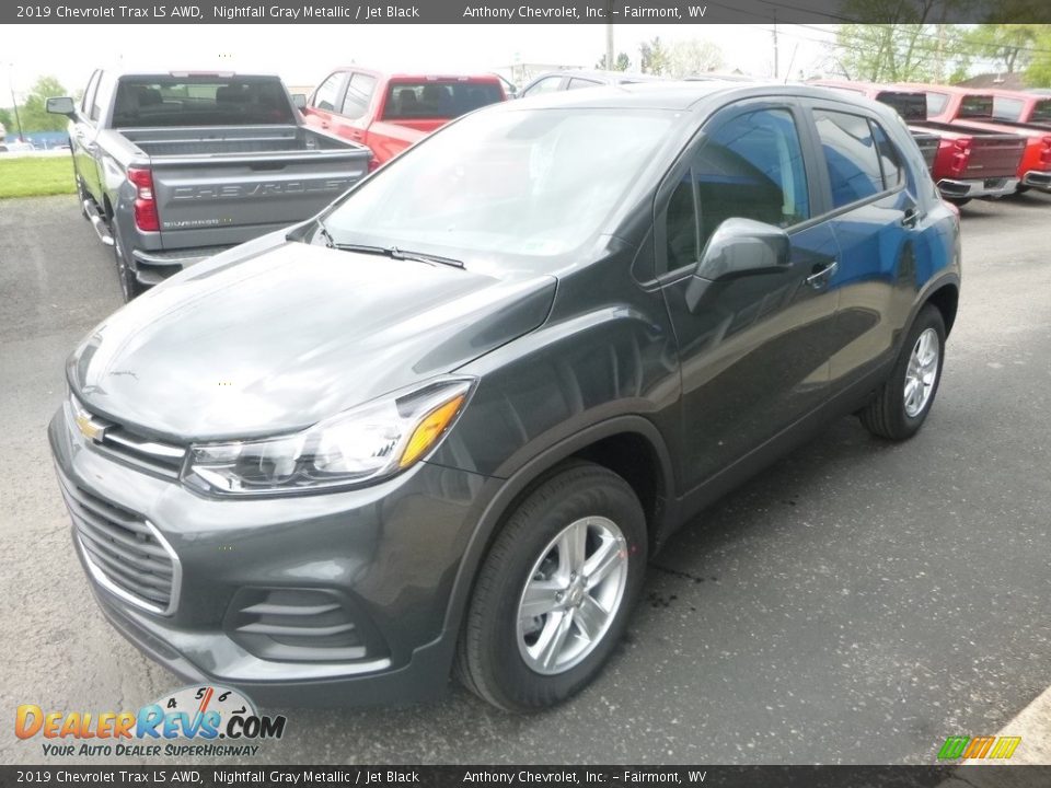 2019 Chevrolet Trax LS AWD Nightfall Gray Metallic / Jet Black Photo #8