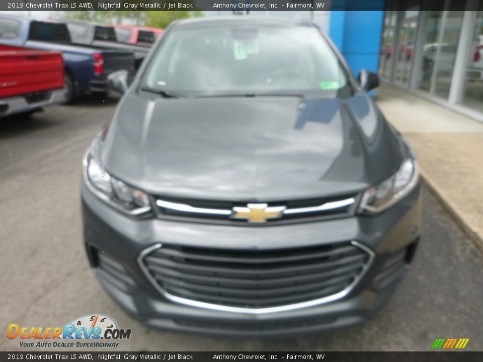 2019 Chevrolet Trax LS AWD Nightfall Gray Metallic / Jet Black Photo #9