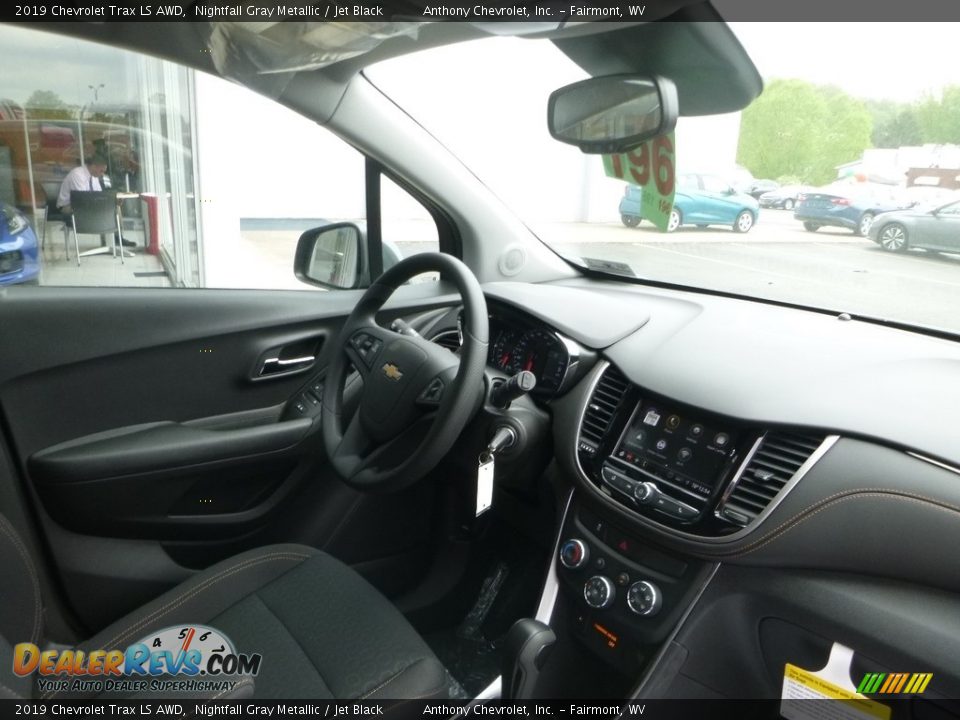 2019 Chevrolet Trax LS AWD Nightfall Gray Metallic / Jet Black Photo #12