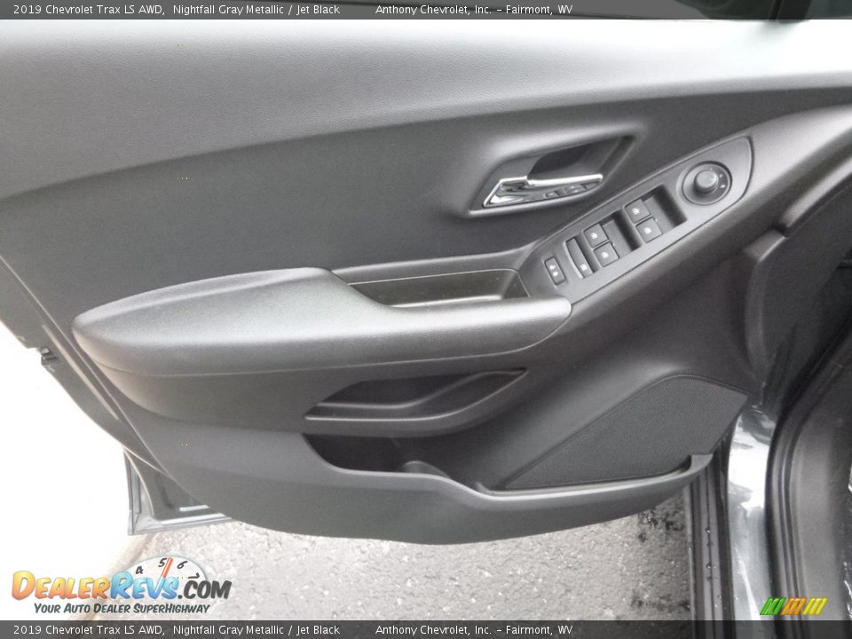 2019 Chevrolet Trax LS AWD Nightfall Gray Metallic / Jet Black Photo #14