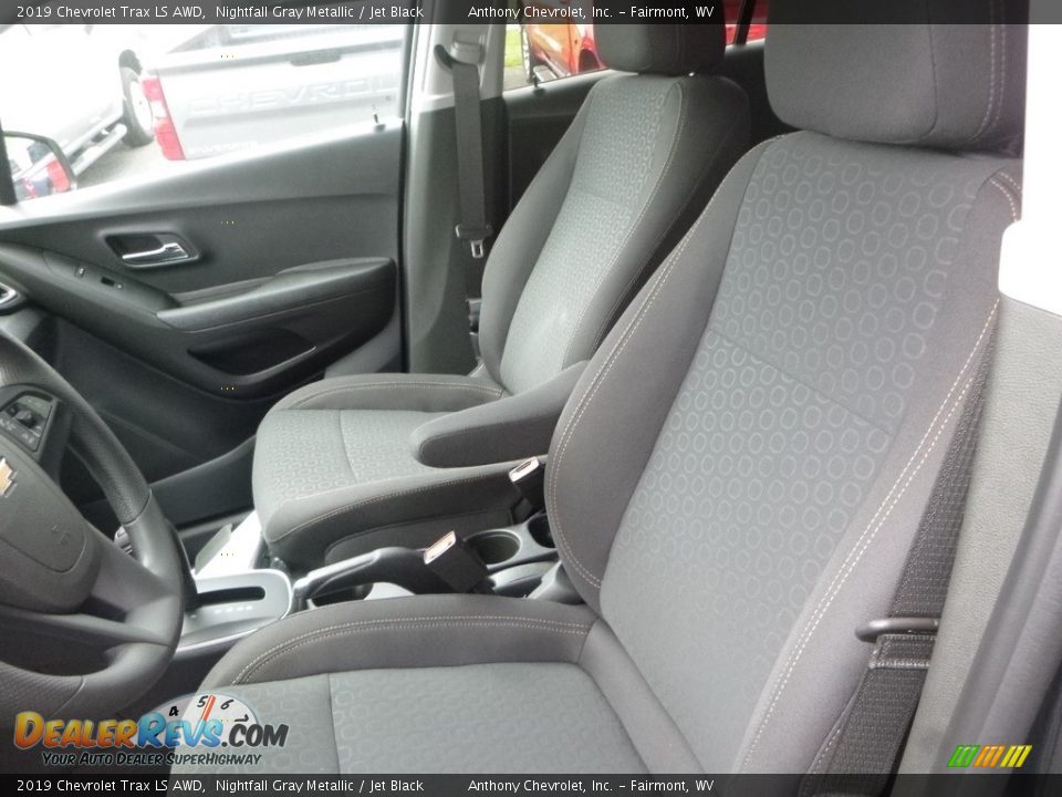 2019 Chevrolet Trax LS AWD Nightfall Gray Metallic / Jet Black Photo #15