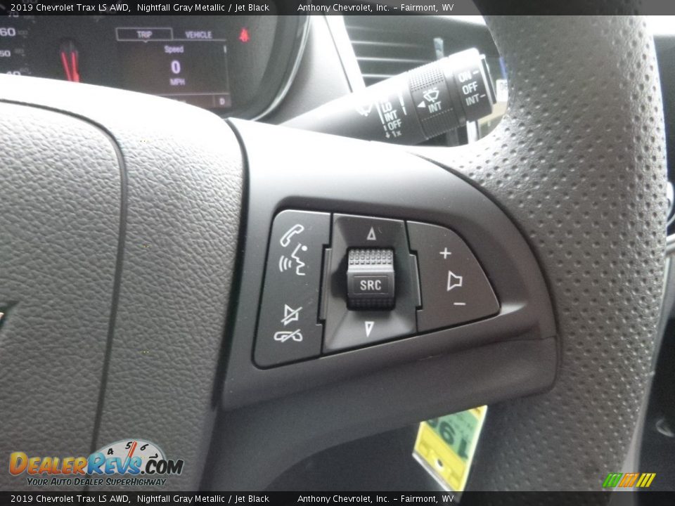 2019 Chevrolet Trax LS AWD Nightfall Gray Metallic / Jet Black Photo #19