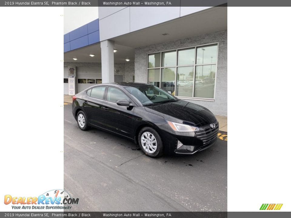 2019 Hyundai Elantra SE Phantom Black / Black Photo #2