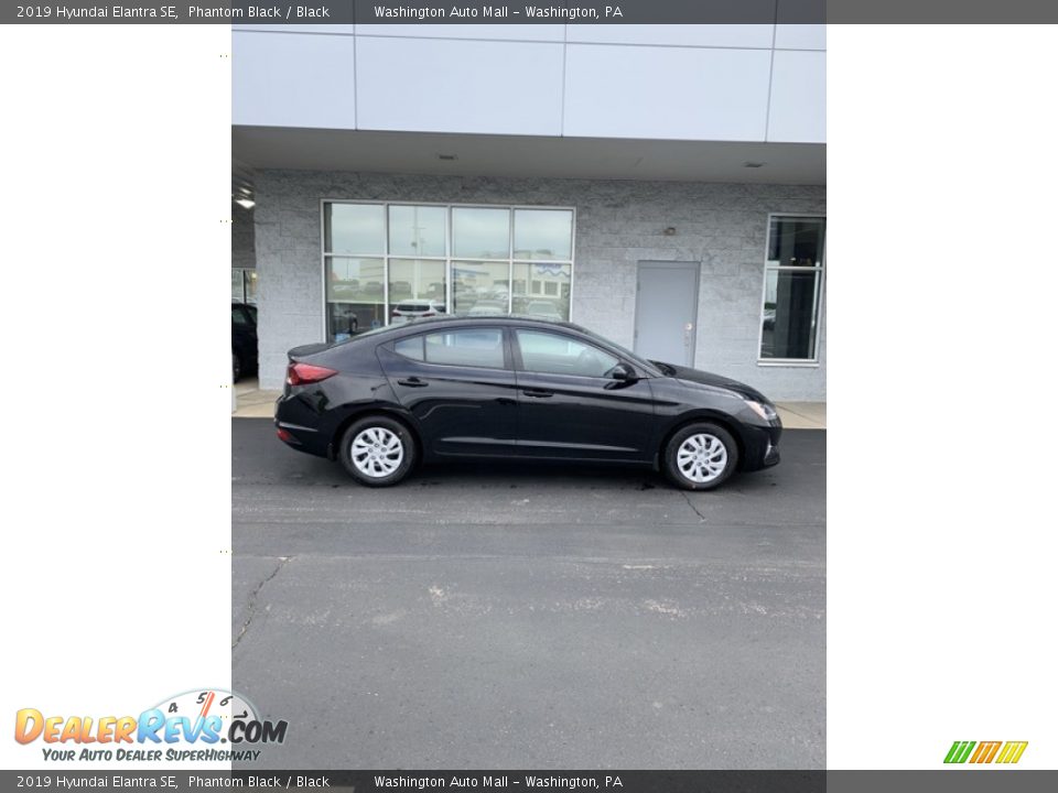 2019 Hyundai Elantra SE Phantom Black / Black Photo #3